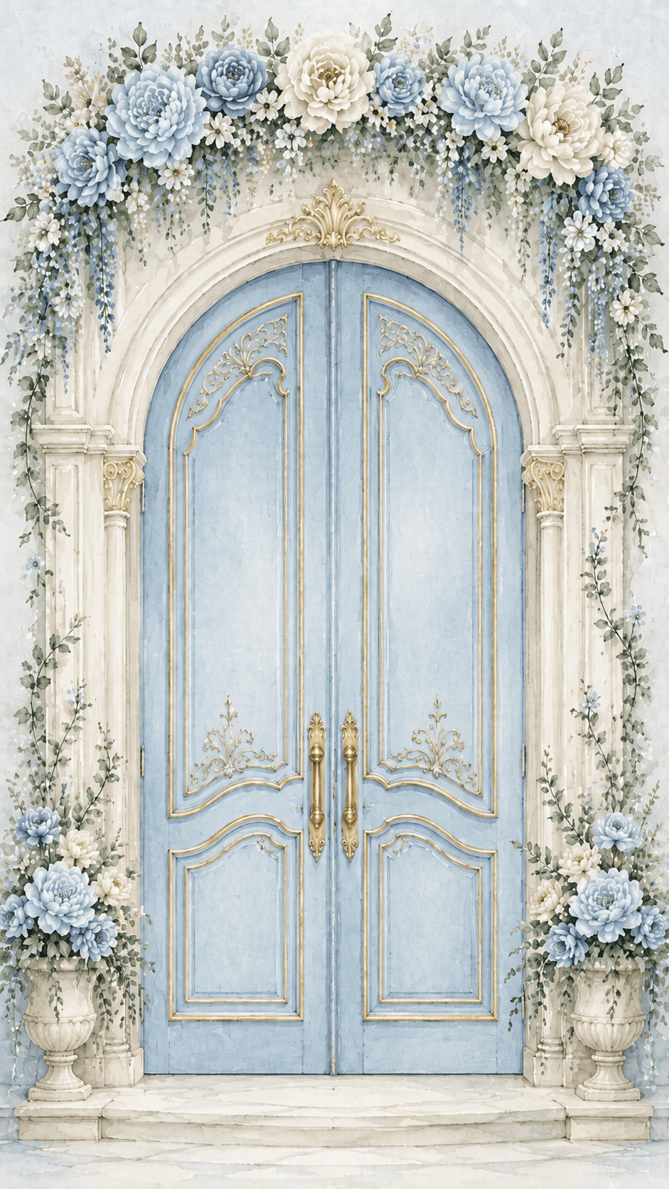 Nos modèles de faire-part de mariage — Porte Blue